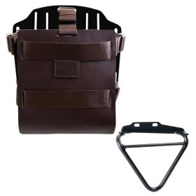 Porte sac gauche Husqvarna Svartpilen 125-250-401 2024+ / Unit Garage Cuir Brown