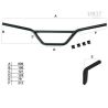 Guidon Haut pour moto BMW R12 - Unit Garage 1613Comfort_21+ADP2