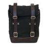 Sacoche cavalière Unit Garage Canvas Black/Brown