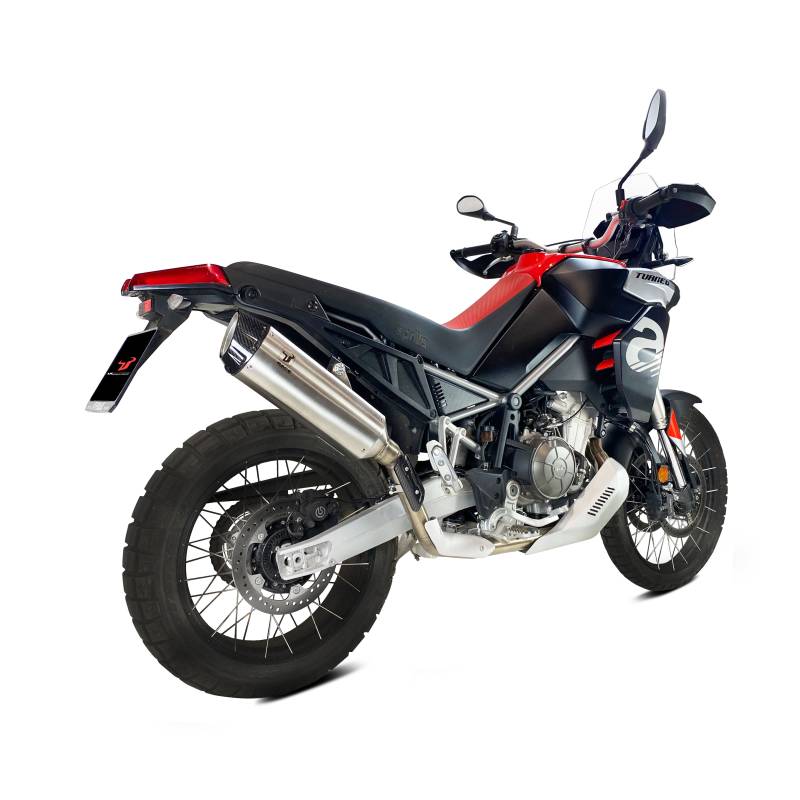 SILENCIEUX D'ÉCHAPPEMENT DESERT INOX - APRILIA TUAREG 660 - IXRACE