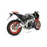 SILENCIEUX D'ÉCHAPPEMENT MK2 SERIES INOX - APRILIA TUONO V4 / FACTORY 1100 - IXRACE