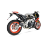 SILENCIEUX D'ÉCHAPPEMENT MK2 SERIES BLACK - APRILIA RSV V4 1100 - IXRACE