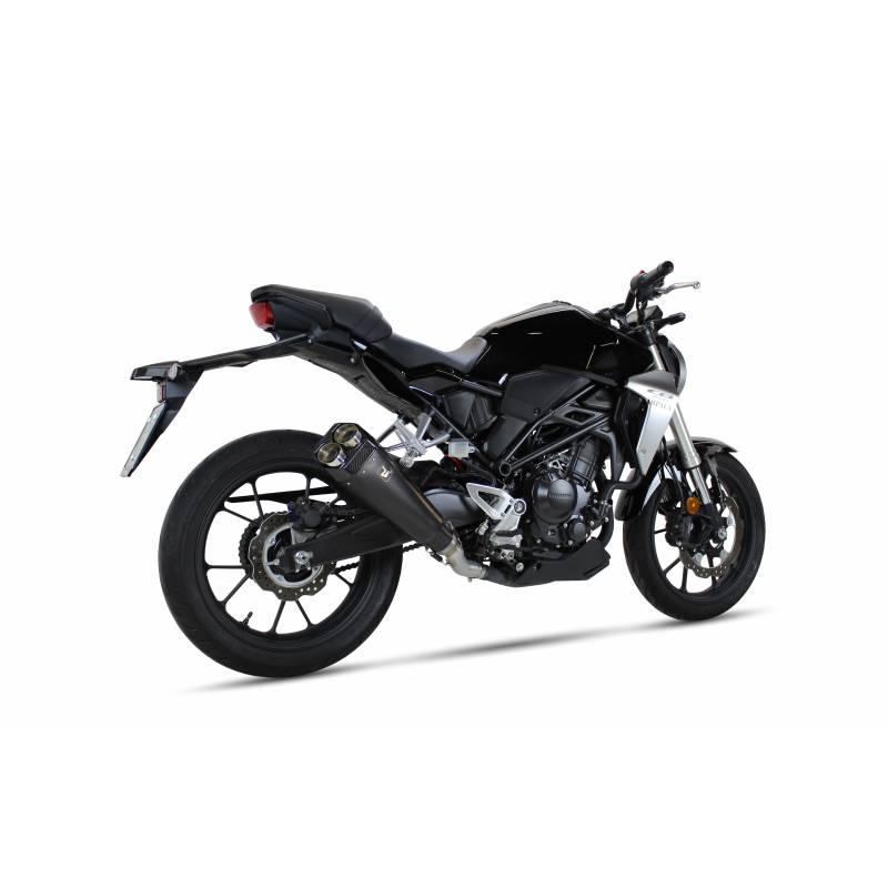 SILENCIEUX D'ÉCHAPPEMENT MK2 SERIES BLACK - HONDA CB 300 R - IXRACE