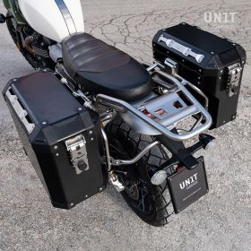 Paire de Valises latérales Unit Garage en aluminium 40L + 34L