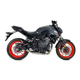 LIGNE HOMOLOGUÉE D'ÉCHAPPEMENT DCX SERIES CARBON FORGED - YAMAHA MT-07 - IXRACE