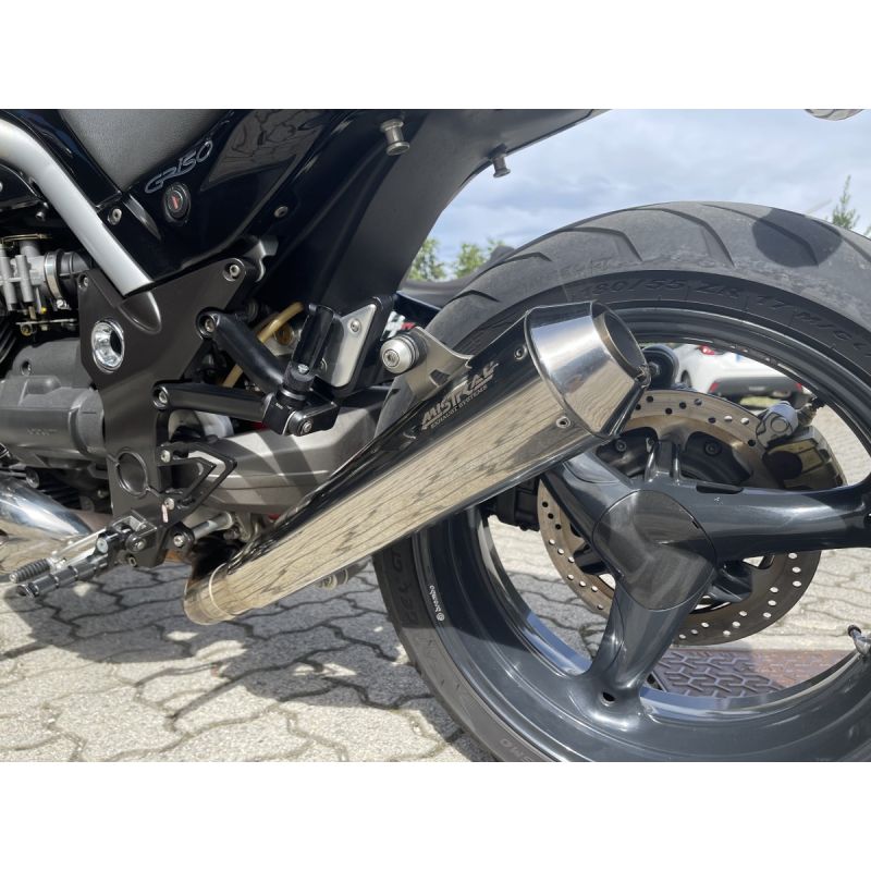 Silencieux Coniques Short homologué MOTO-GUZZI GRISO 850-1100-1200 - Mistral Exhaust