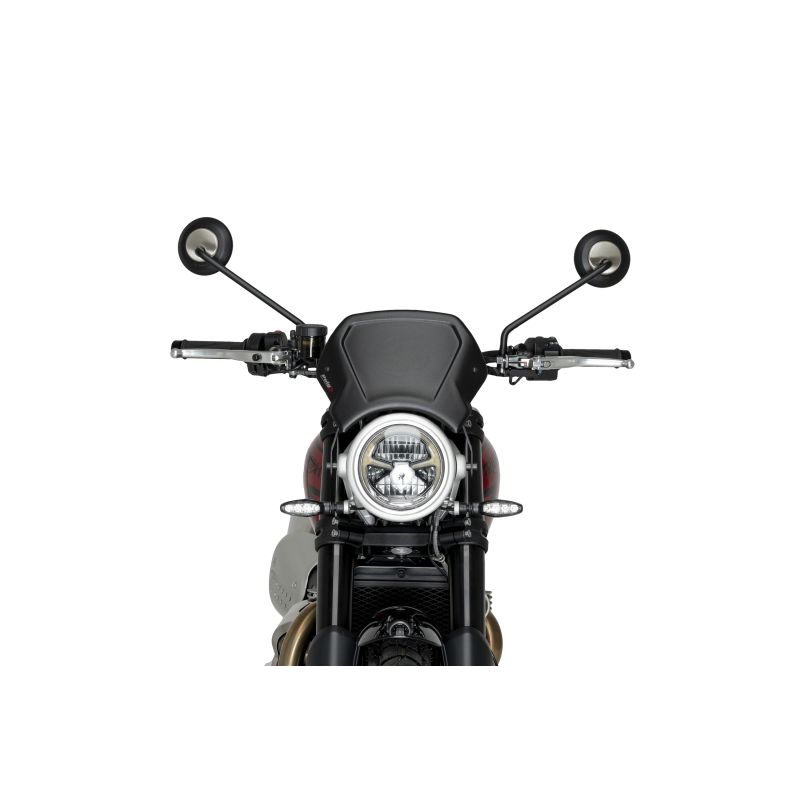 Plaque frontale aluminium Triumph Scrambler 1200X - Puig 22224