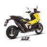 Silencieux Euro5+ Honda X-ADV 750 2025 / Oval Carbone SC Project H41B-16C