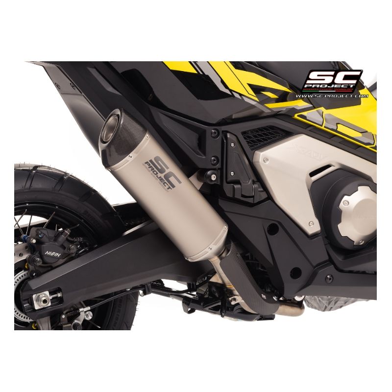 Silencieux Euro5+ Honda X-ADV 750 2025 / Oval Titane SC Project H41B-16T