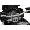 Rehausseur de guidon BMW R1250GS / R1200GS - Wunderlich ERGO PRO Argent