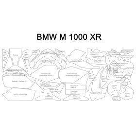 Kit complet protection peinture Wunderlich pour BMW M100XR - 35970-910