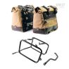 Kit sacoches TOILE Triumph Scrambler 1200 - Unit garage Cult cadre noir