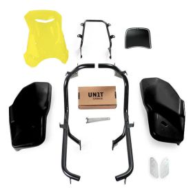 Kit Dual Noir mat Unit garage pour Triumph Scrambler 1200