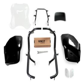 Kit Dual XL Noir mat Unit garage pour Triumph Scrambler 1200