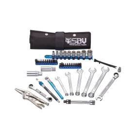 Set d'outils de base – 58 pièces bleu