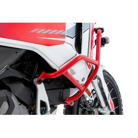 Arceau de protection du carénage Wunderlich rouge Avec la protection moteur Offroad