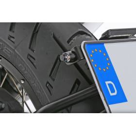 Ensemble de clignotants mo.blaze pin pour porte-plaque numéralogique noir 220mm