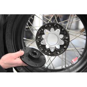 Adaptateur d’équilibrage pour roue arrière Wunderlich noir