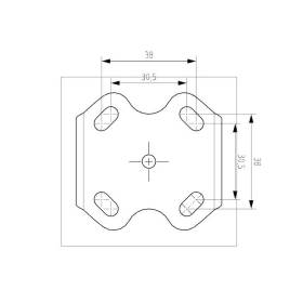 Support de dispositif/navigation Wunderlich noir - BMW R nineT 