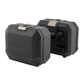 Wunderlich Ensemble de valises X-CASE X36 avec serrure standard noir Set