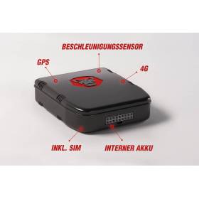 RideLink WingMan Pro GPS-Traceur noir