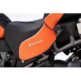 Wunderlich Selle haute conducteur AKTIVKOMFORT Noir-orange - Harley Davidson Pan American 1250 / Spécial