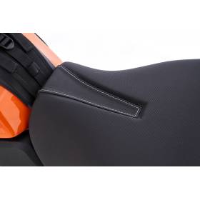 Wunderlich Selle haute conducteur AKTIVKOMFORT Noir-orange - Harley Davidson Pan American 1250 / Spécial