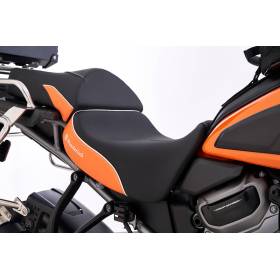 Wunderlich Selle conducteur AKTIVKOMFORT Noir-orange bas