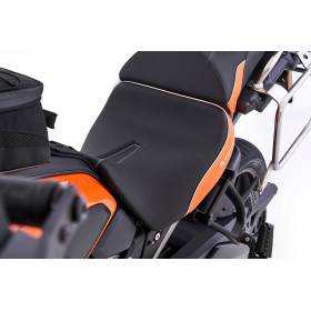 Wunderlich Selle basse conducteur AKTIVKOMFORT Noir-orange - Harley Davidson Pan American 1250 / Spécial