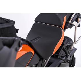 Wunderlich Selle basse conducteur AKTIVKOMFORT Noir-orange - Harley Davidson Pan American 1250 / Spécial