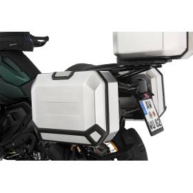 Wunderlich Ensemble de valises X-CASE X36 avec serrure standard argent Set