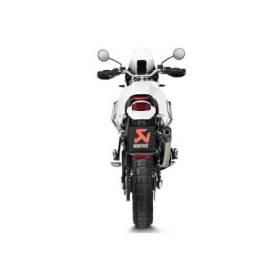 Système d'échappement Slip-On Akrapovič DesertX (Discovery) titane-argent