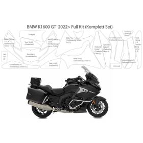 Kit complet de protection de peinture PremiumShield transparent - BMW K1600GT