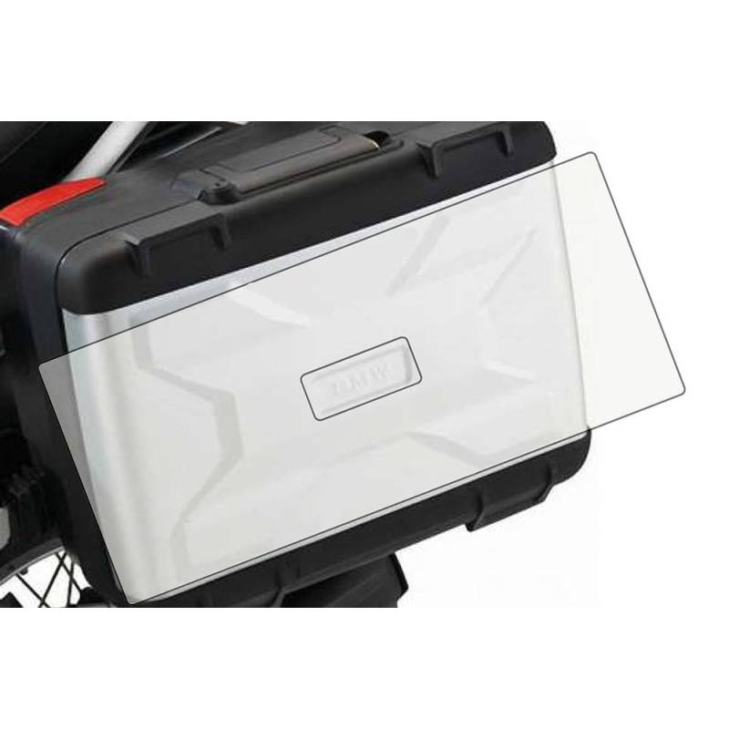 Jeu de films de protection BMW Vario case avec garniture en aluminium PremiumShield