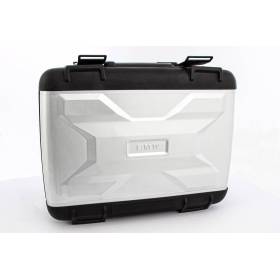 Jeu de films de protection BMW Vario case avec garniture en aluminium PremiumShield transparent