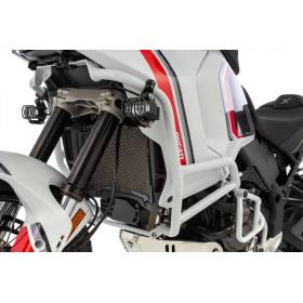 Arceau de protection moteur Wunderlich gauche blanc - Ducati DeserX