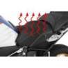 Selle conducteur chauffante AKTIVKOMFORT Wunderlich noir haute - BMW R1200GS / R1250GS