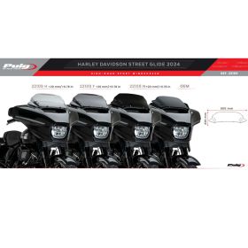 BULLE HARLEY DAVIDSON STREET GLIDE FLHX 2024 - Puig 22109