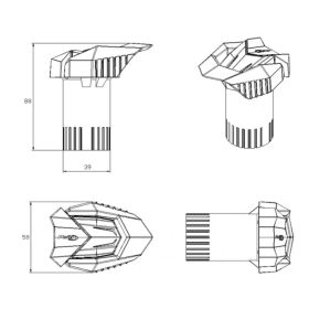 Protection Moteur CFMOTO 650 NK - R19 Puig 21601N